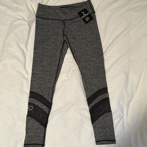 ZooZatz Purdue Women's Heathered Gray Leggings size S NWT